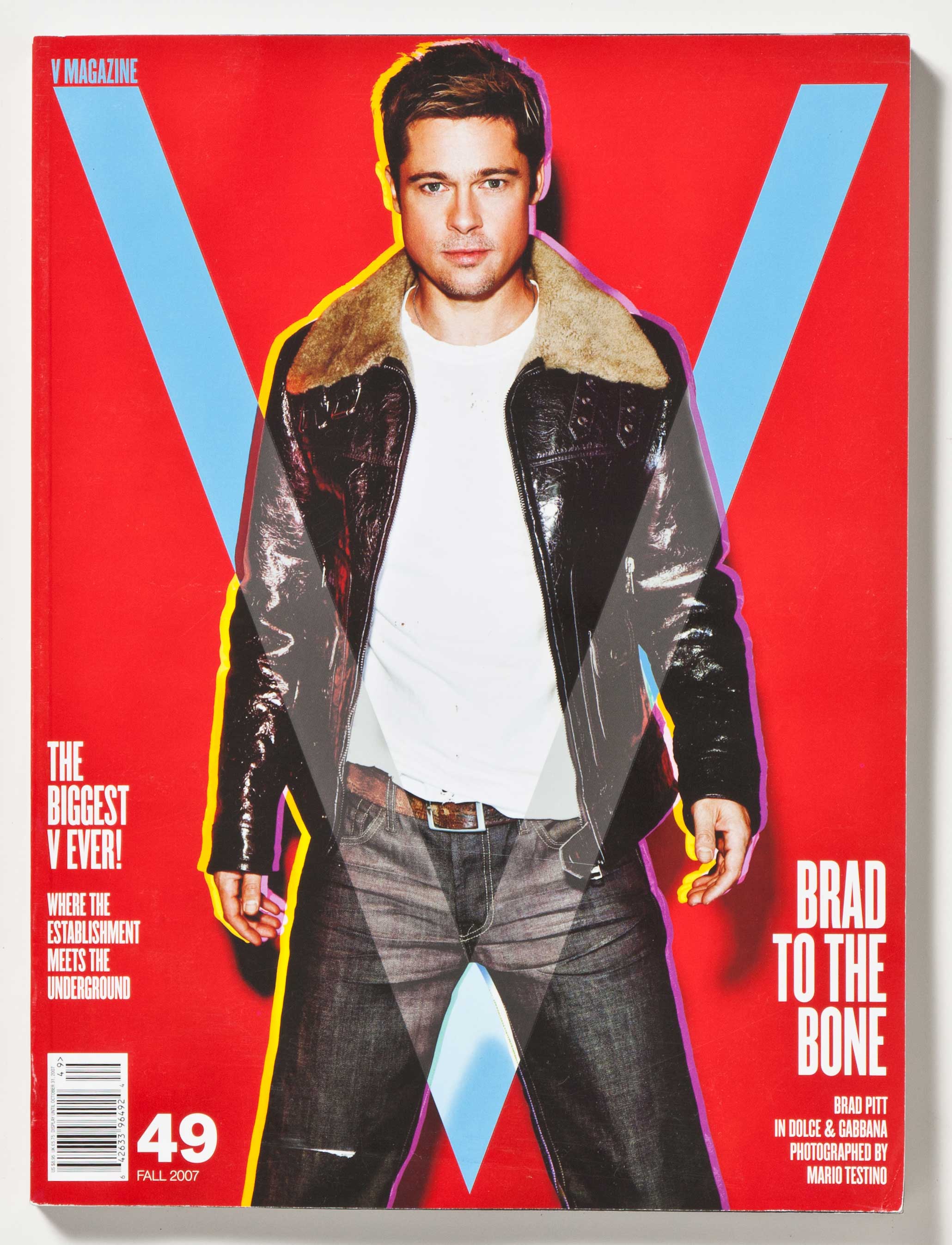 Brad Pitt Still Pretty as Hell, Still Talks to Jen 15 Brad Pitt for V Magazine
