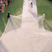 Priyanka Chopra and Her 75-Foot Wedding Veil Break the Internet — WATCH