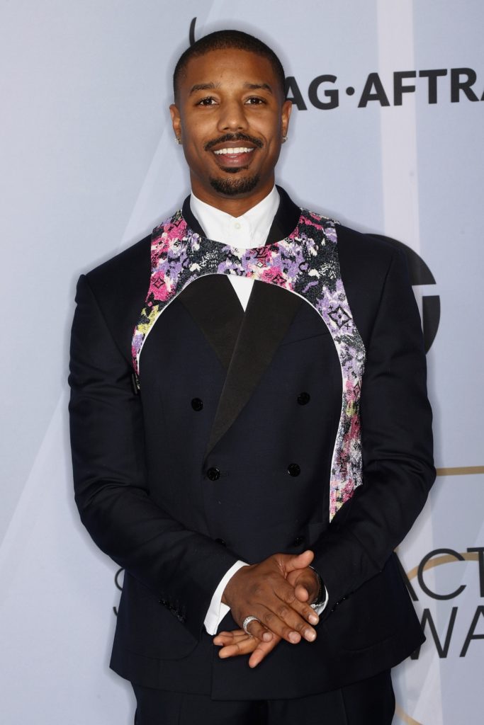 Michael B. Jordan Rocks a Harness at SAG Awards – Socialite Life