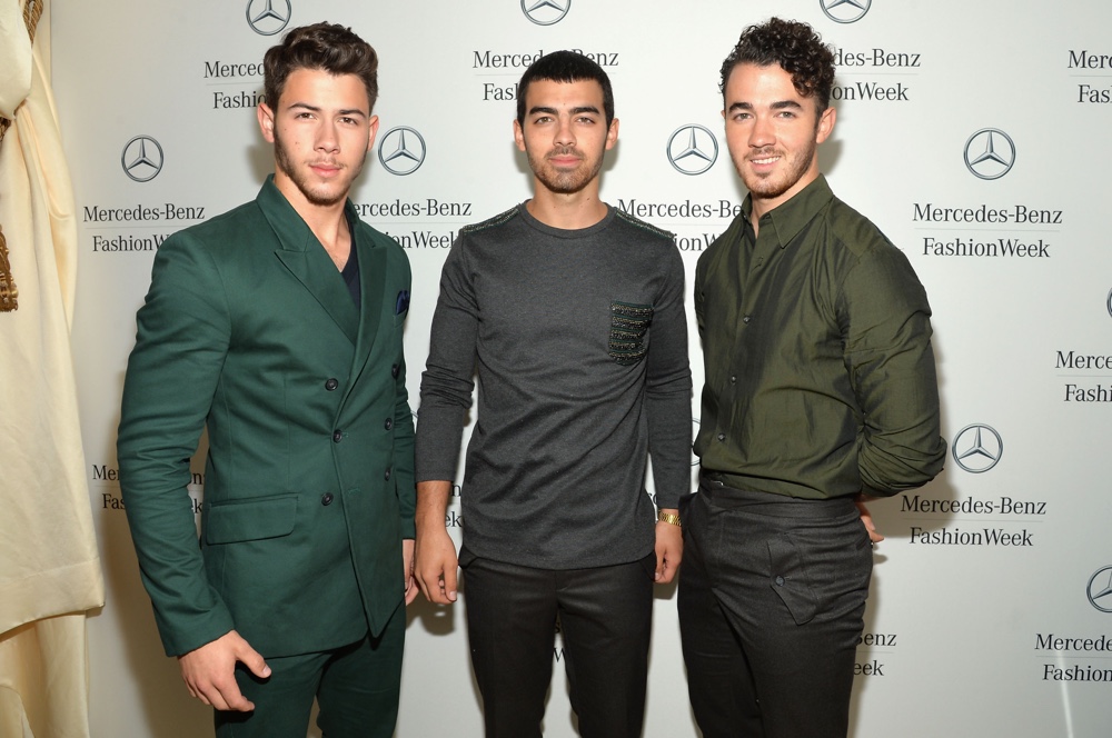 Jonas Brothers Mercedes-Benz Fashion Week Spring 2014 - Official Coverage - People And Atmosphere Day 1