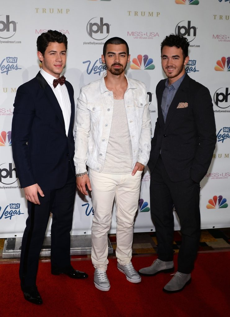 Jonas Brothers 2013 Miss USA Competition - Arrivals