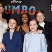 Angelina Jolie and Her Youngest Kids Hit Up the Dumbo Red Carpet