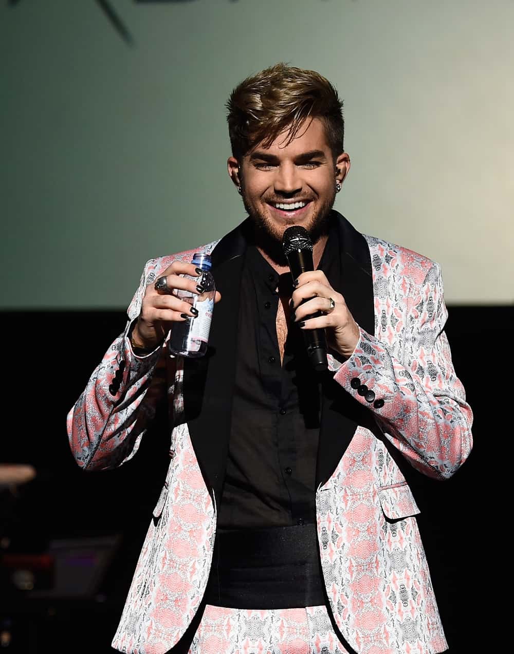 Adam Lambert at Miami Magazine's Splashion At Fillmore Miami Beach