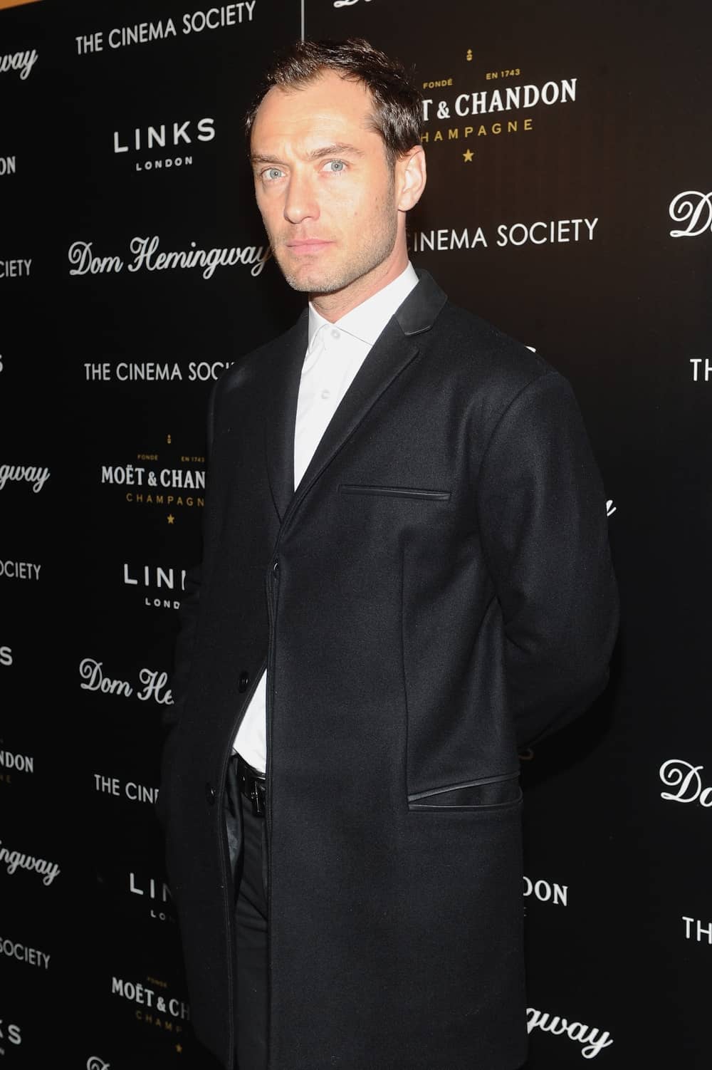 Jude Law The Cinema Society And Links Of London With Moet And Chandon Host A Screening Of Fox Searchlight Pictures' "Dom Hemingway" - After Party