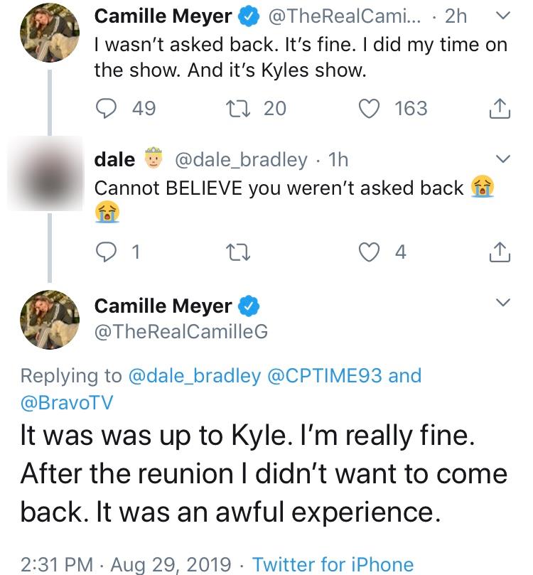 Camille Grammer Tweets