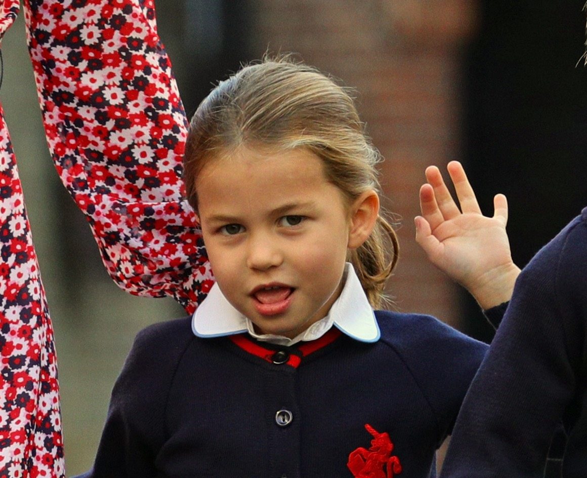 Princess Charlotte's First Day Of School