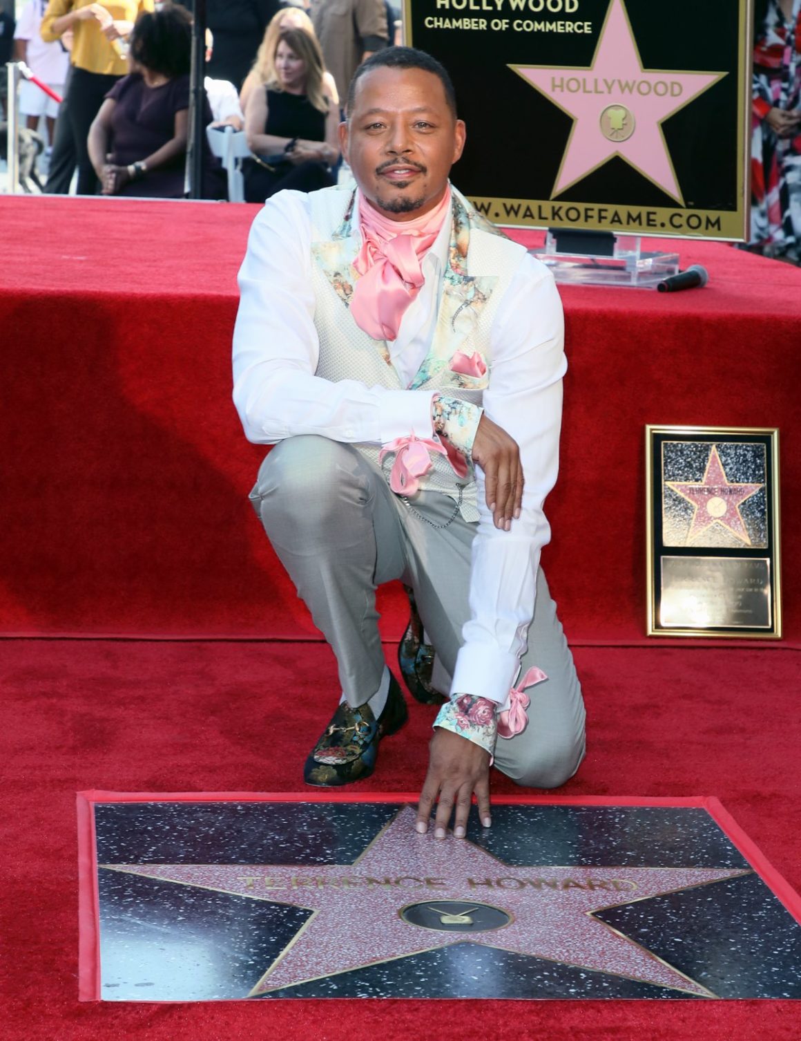 Terrence Howard Honored With A Star On The Hollywood Walk Of Fame