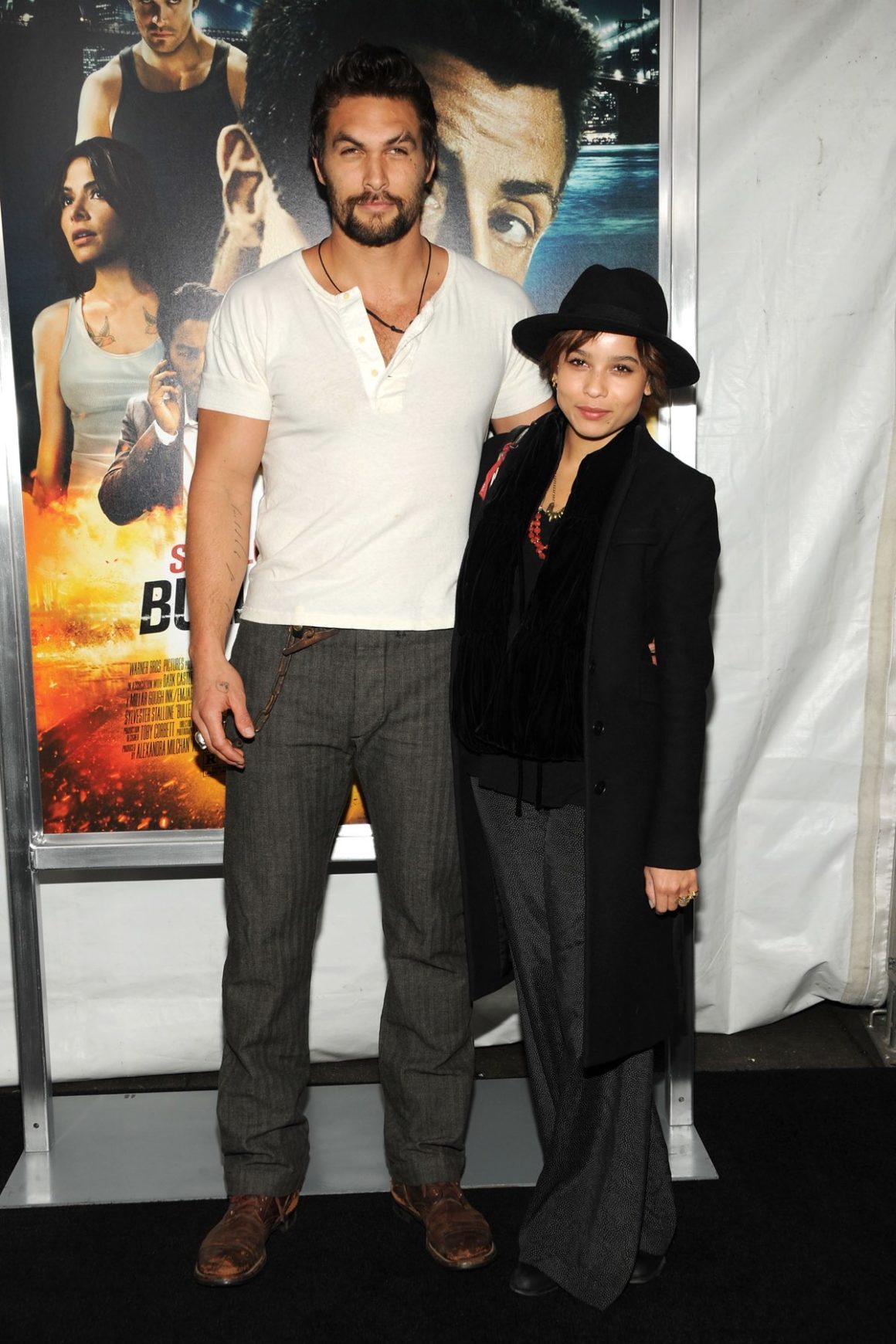 Zoe Kravitz And Jason Momoa