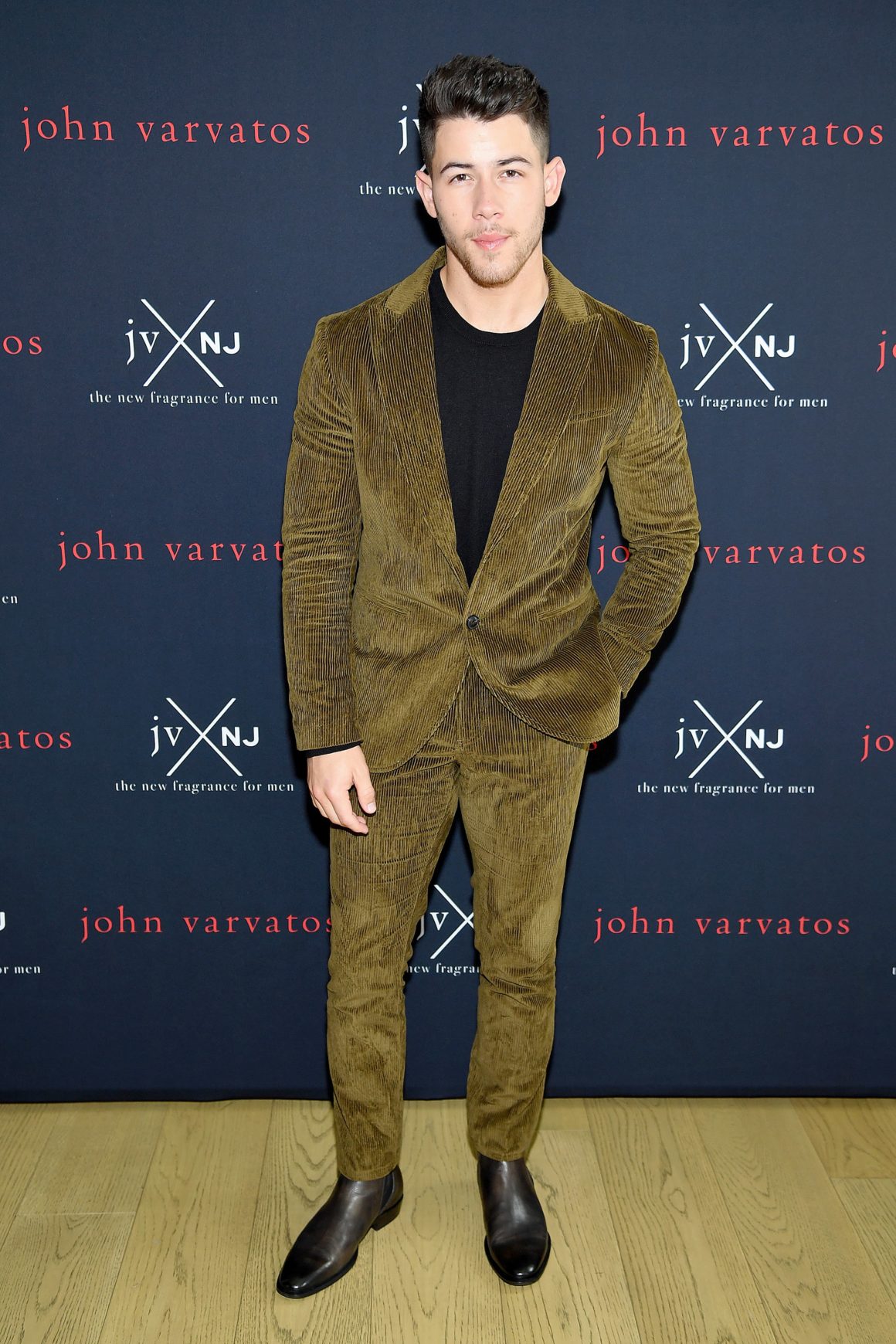 Nick Jonas And John Varvatos Launch Their New Fragrance JVxNJ Silver Edition