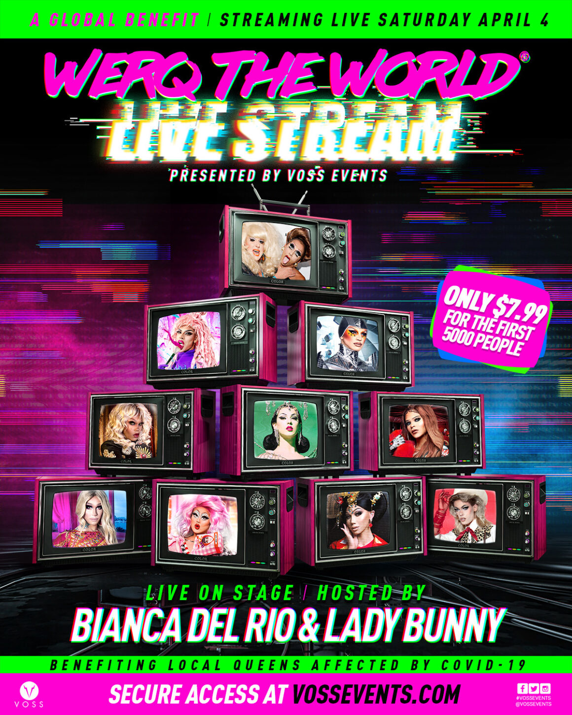 Werq The World Tour 2024 Lineup - Rebe Valery