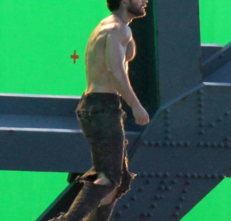 Henry Cavill On Set Of "Man Of Steel" 2