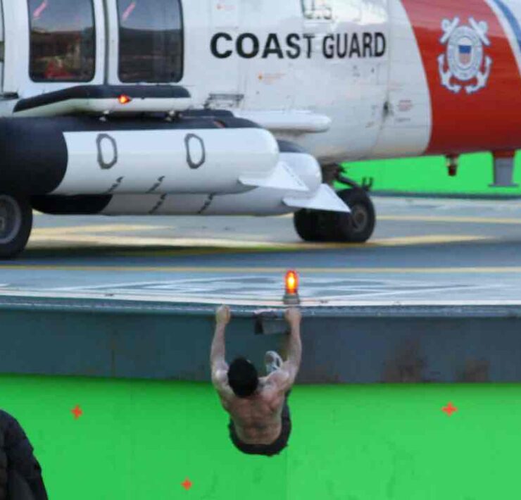 Henry Cavill On Set Of "Man Of Steel" 2