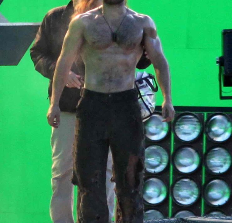 Henry Cavill On Set Of "Man Of Steel" 2