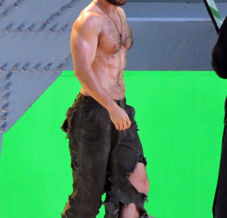 Henry Cavill On The Set Of 'Man Of Steel'