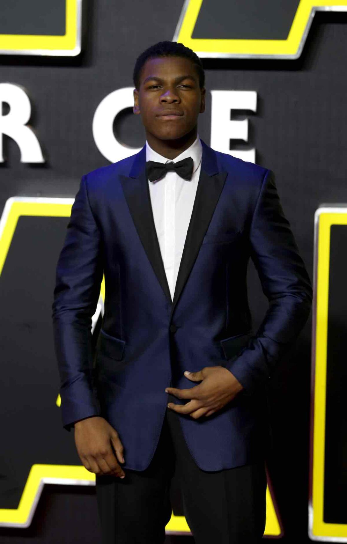 John Boyega "Star Wars: The Force Awakens" - European Film Premiere - Red Carpet Arrivals