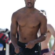 Michael B. Jordan Hits the Beach in Miami