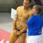 Tom Daley of Great Britain competes during the Men's 10m Platform Final on day three of the FINA/NVC Diving World Series at the London Aquatics Centre
