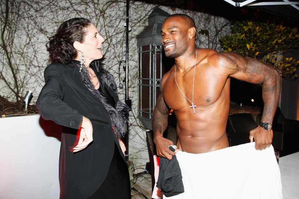 Tyson Beckford at the Marie Claire Fashion with Heart Cocktail Party