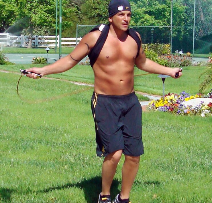 Peter stays fit