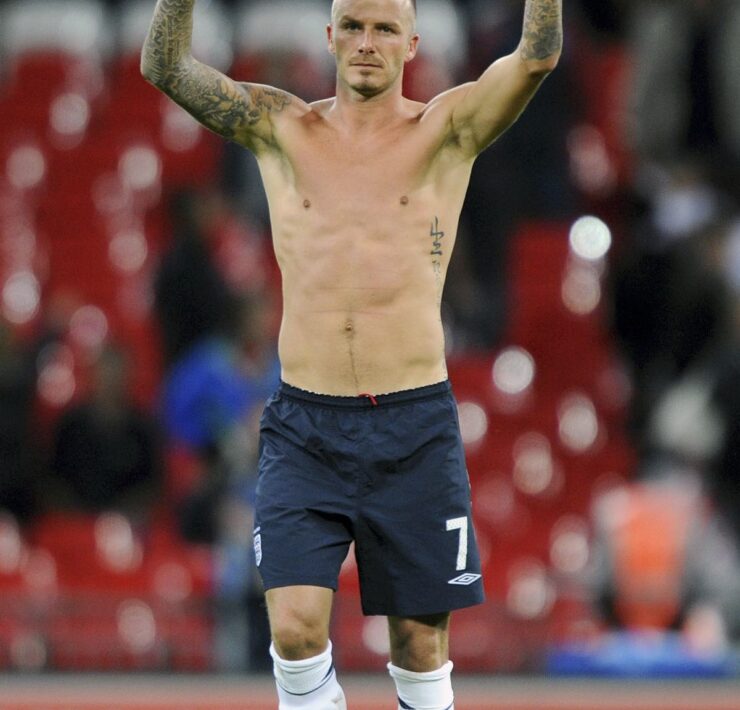 Beckham strips