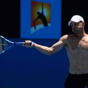 Andy Roddick practicing at the Australian Open 2009 - Previews