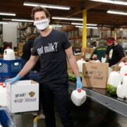 Matt Bomer The Creators of Got Milk? and California Dairy Farmers Partner to Help Provide 1 Million Meals and 1 Million Servings of Milk to Families Facing Hunger through #foodforthought Initiative