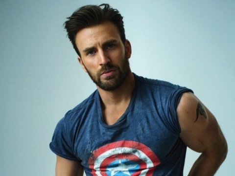True Chris Evans Fans Are Sharing Photos of Him With His Dog Instead of