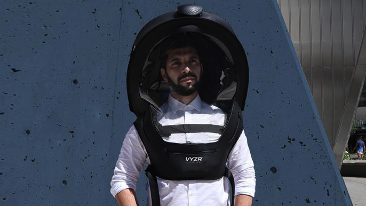 Ditch the Face Mask and Wear the BioVYZR Space Helmet