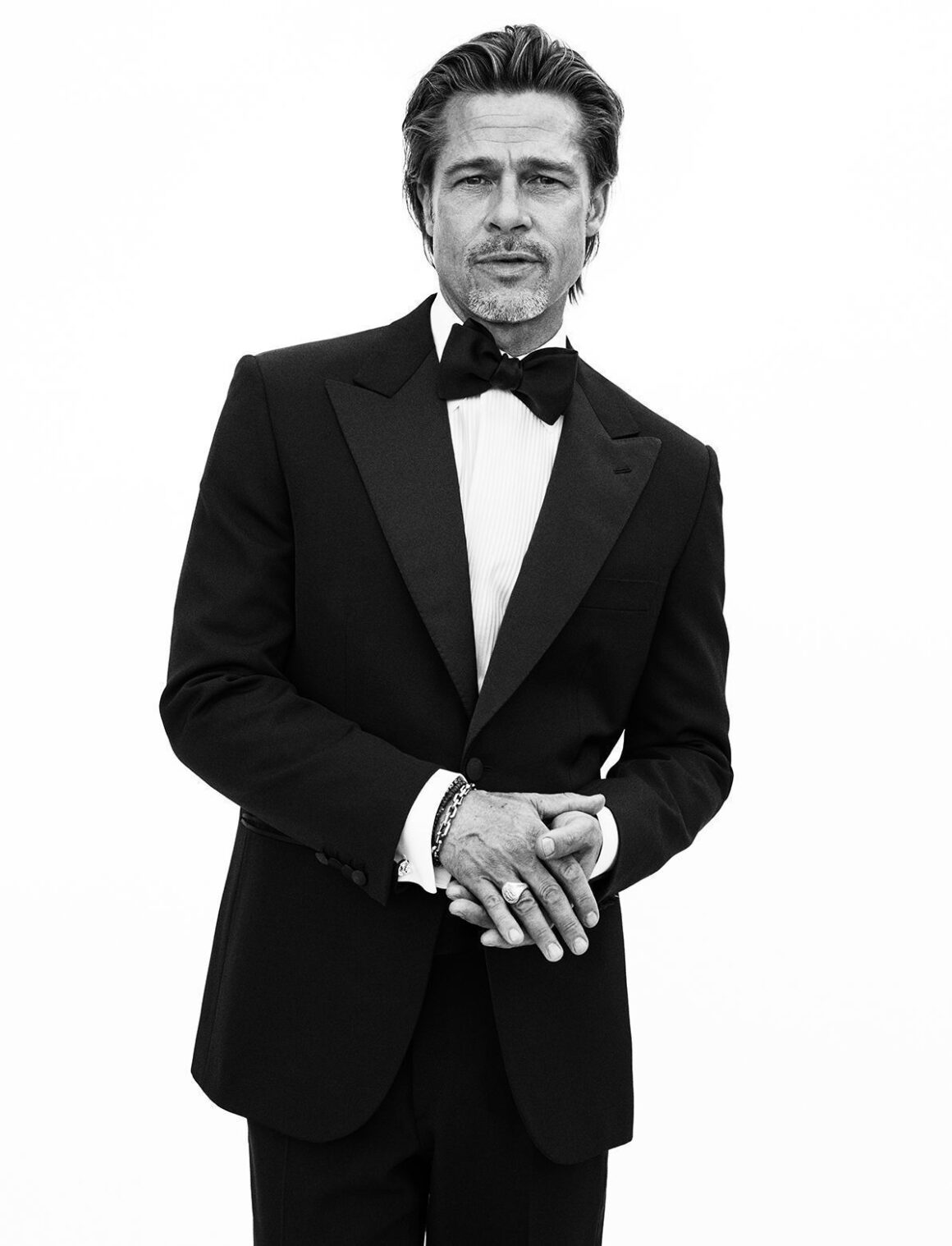 Naturally, Brad Pitt Is Looking Very Good In Brioni - Grazia USA