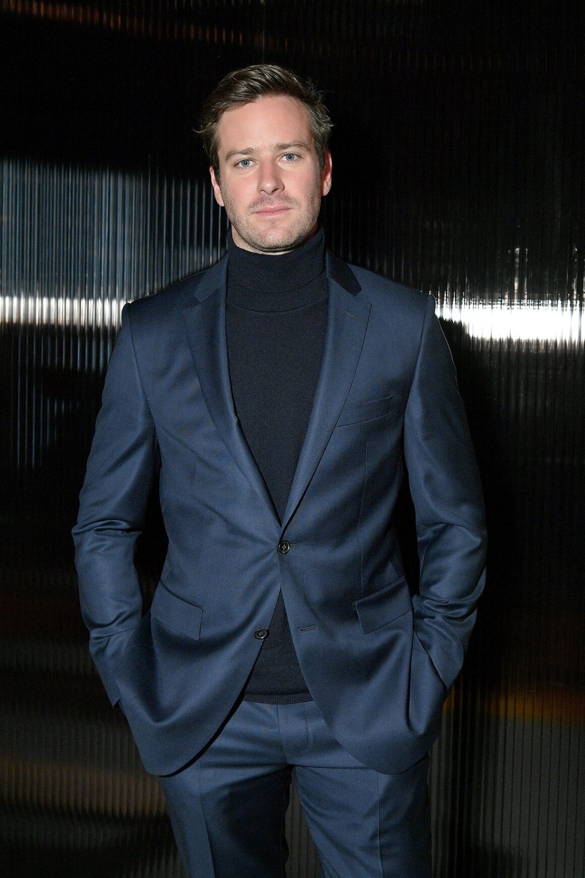 Armie Hammer BOSS Menswear - Front Row - February 2018 - New York Fashion Week Mens'