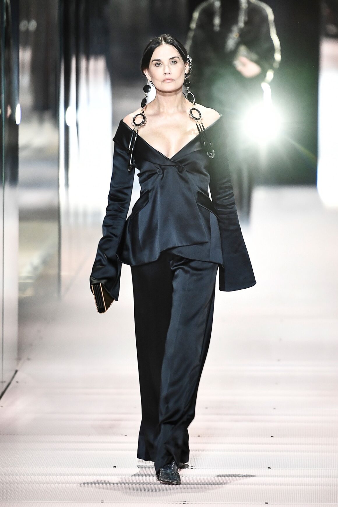 Demi Moore struts her stuff on the runway for Fendi in Paris — PHOTOS