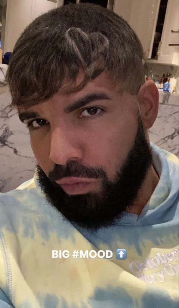 Drake's new 'loverboy' haircut — PHOTO – Socialite Life