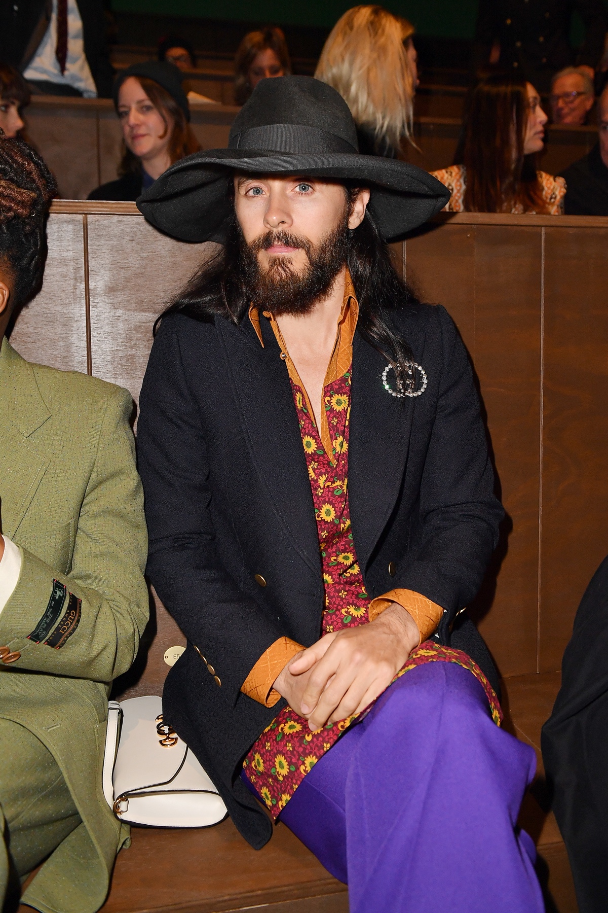 Jared Leto Gucci – Front Row – Milan Menswear Fashion Week Fall/Winter ...