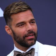 Ricky Martin was bored and bleaches his beard and the results are, well...
