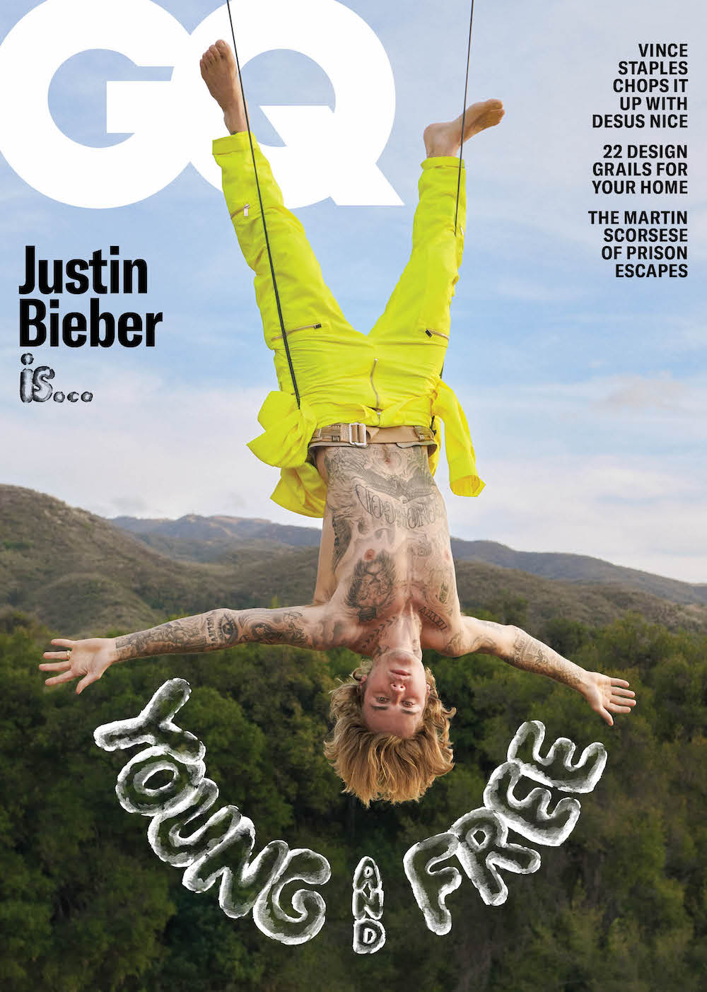 Justin Bieber GQ May 2021