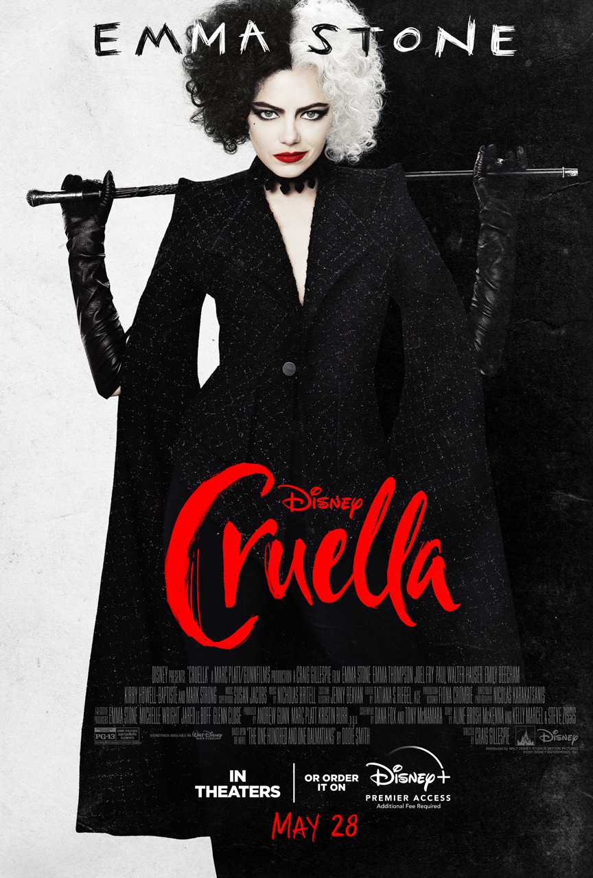 Cruella' drapes Emma Stone in punk flair, fashionista style - Los Angeles  Times