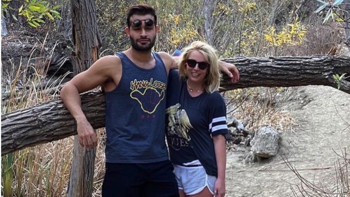 Britney Spears and Sam Asghari