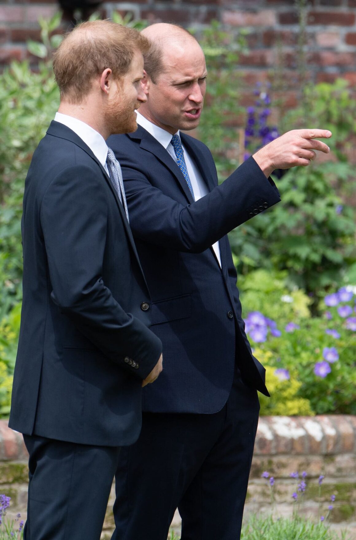 Prince William And Prince Harry Put On Their Best United Front Faces At