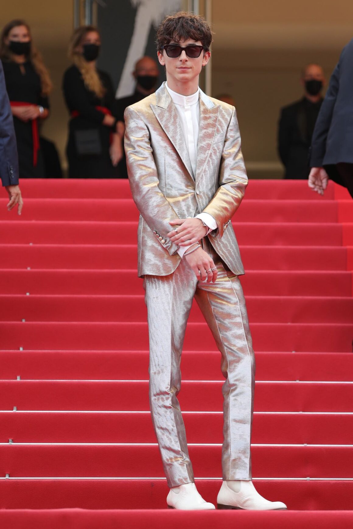 Timothee Chalamet "The French Dispatch" Red Carpet - The 74th Annual Cannes Film Festival