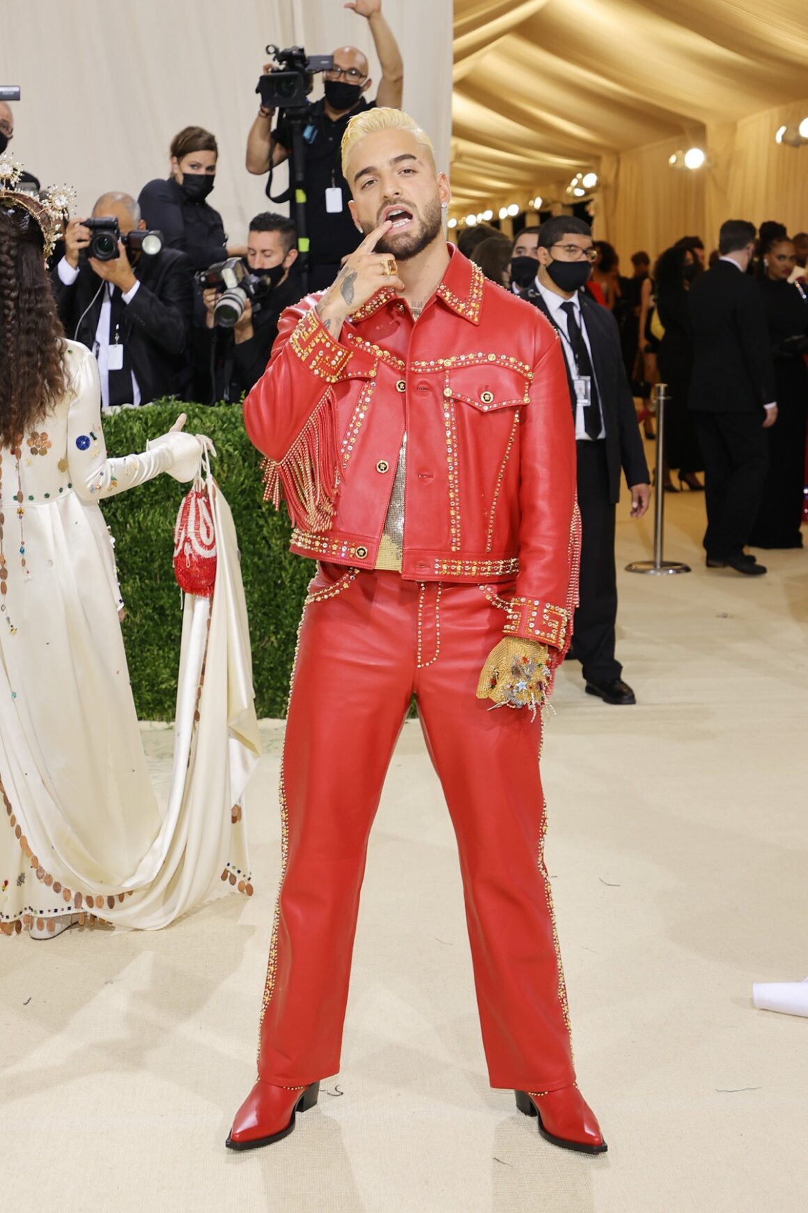 The 2021 Met Gala Celebrating In America: A Lexicon Of Fashion - Arrivals