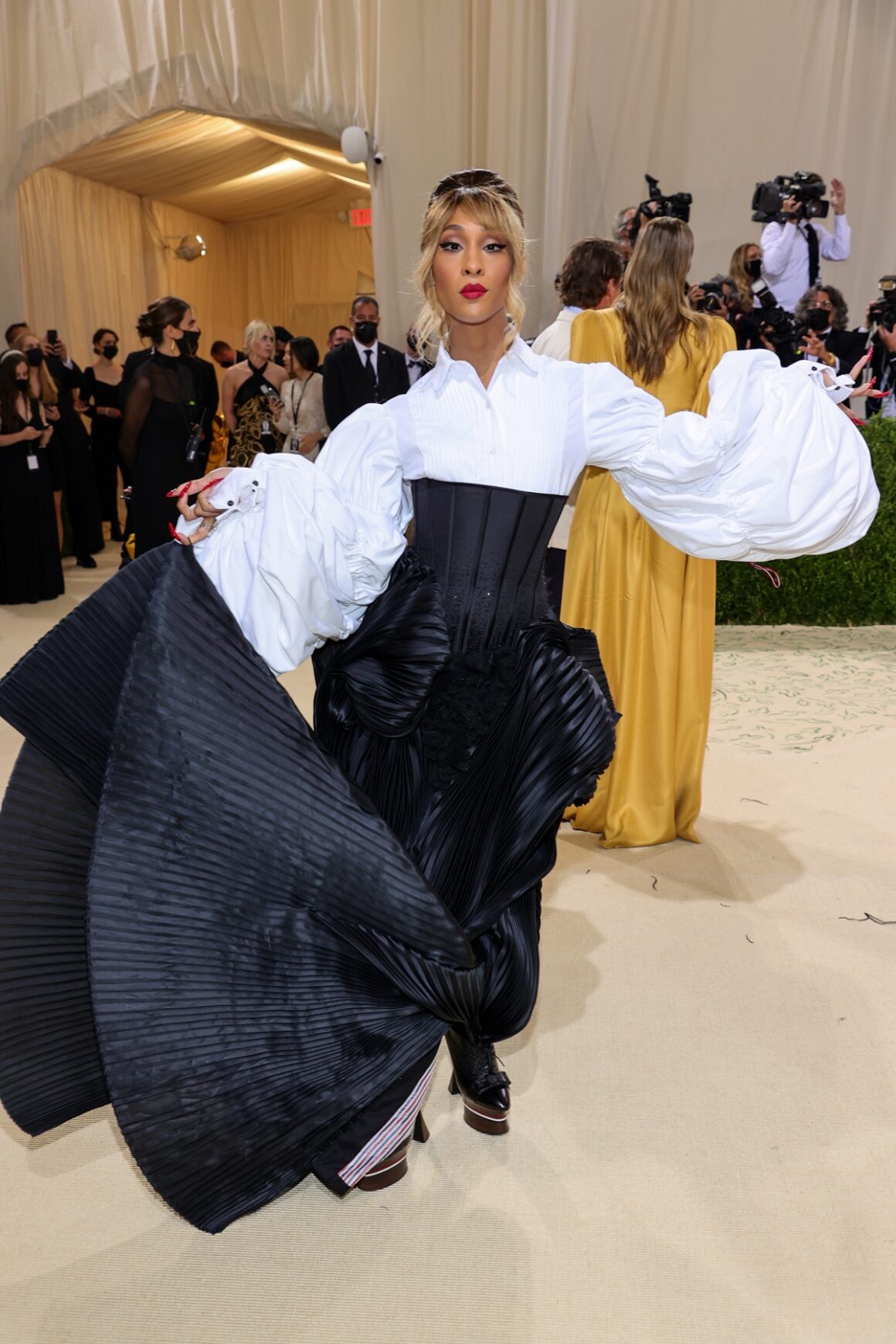 The 2021 Met Gala Celebrating In America: A Lexicon Of Fashion - Arrivals