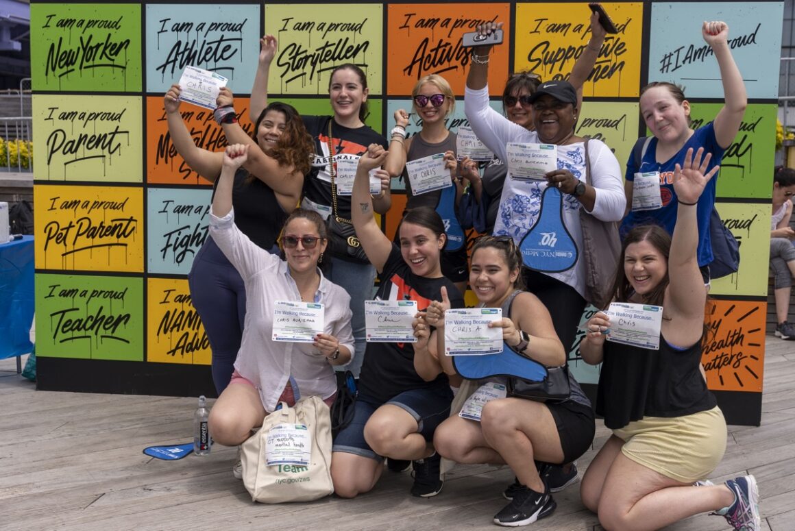 National Alliance on Mental Illness of NYC Hosts 2022 edition of "NAMI Walks NYC" fundraising event and inaugural Mental Health Street Festival