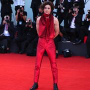 Timottée Chalamet at the Bones and All Venice Film Festival Premiere — Red Carpet Moment
