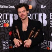 Harry Styles sweeps board at BRITs with haul of all four gongs he was up for