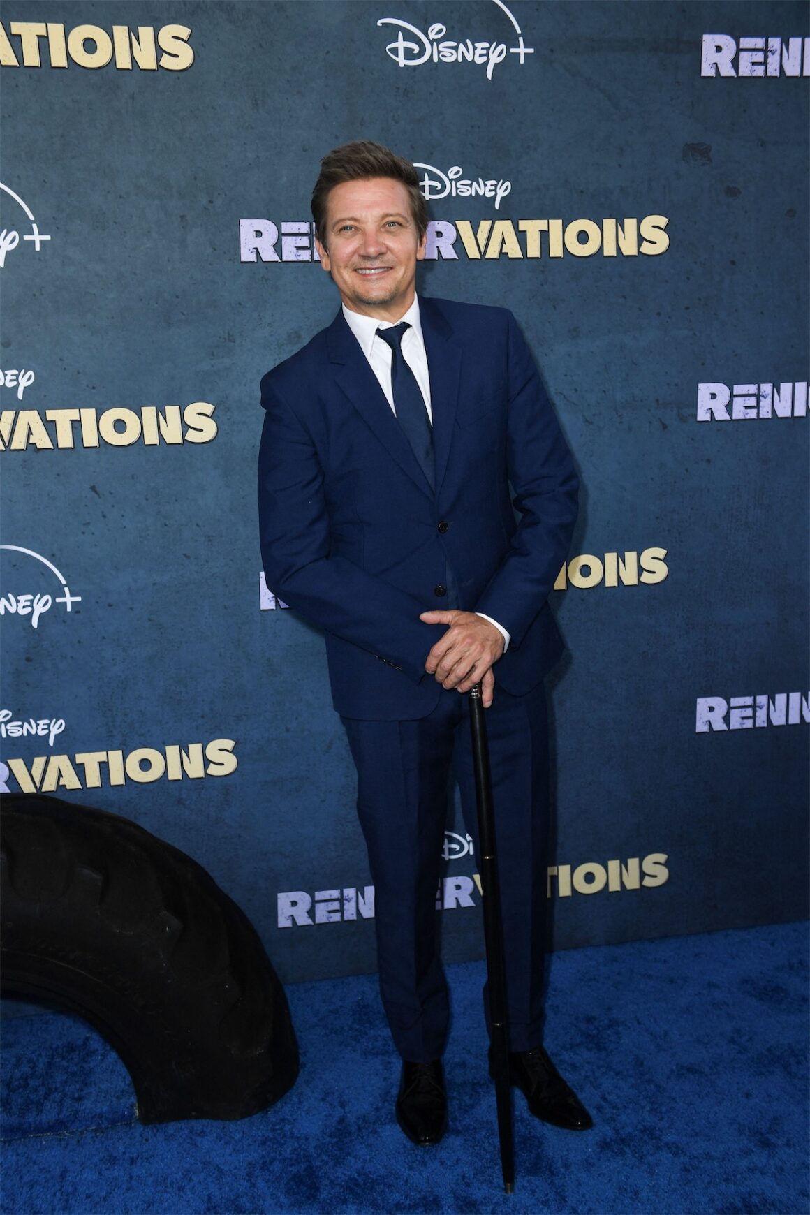 Jeremy Renner walks red carpet at Rennervations premiere, months after