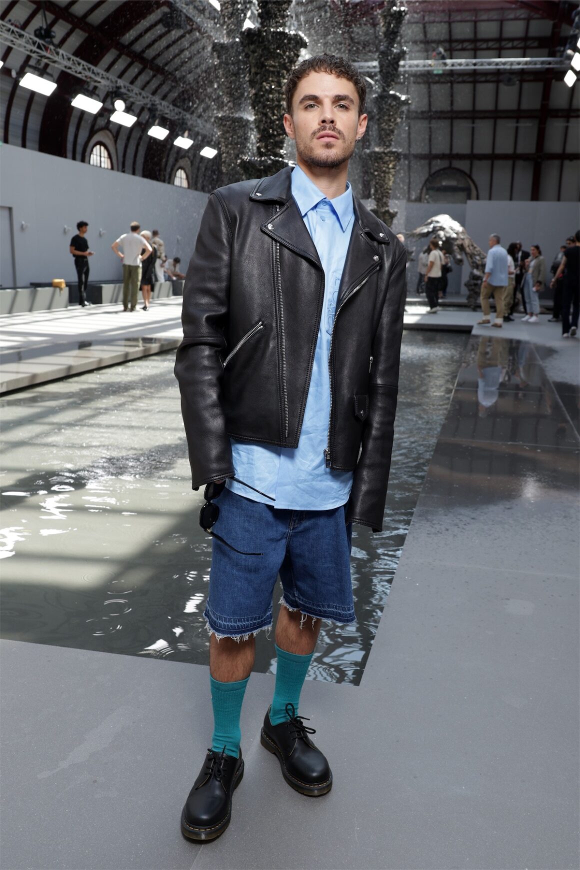 Loewe : Front Row - Paris Fashion Week - Menswear Spring/Summer 2024