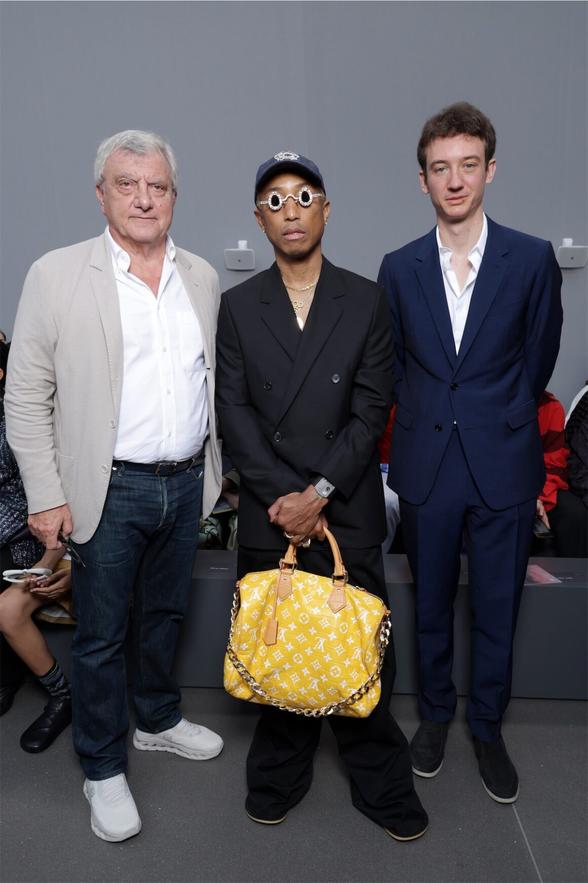 Loewe : Front Row - Paris Fashion Week - Menswear Spring/Summer 2024