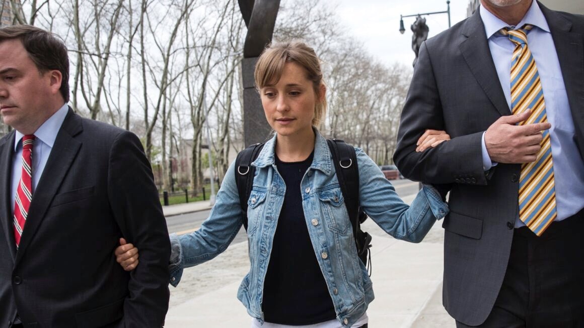 Actress Allison Mack Appears In Court Over Case Involving Alleged Sex Cult