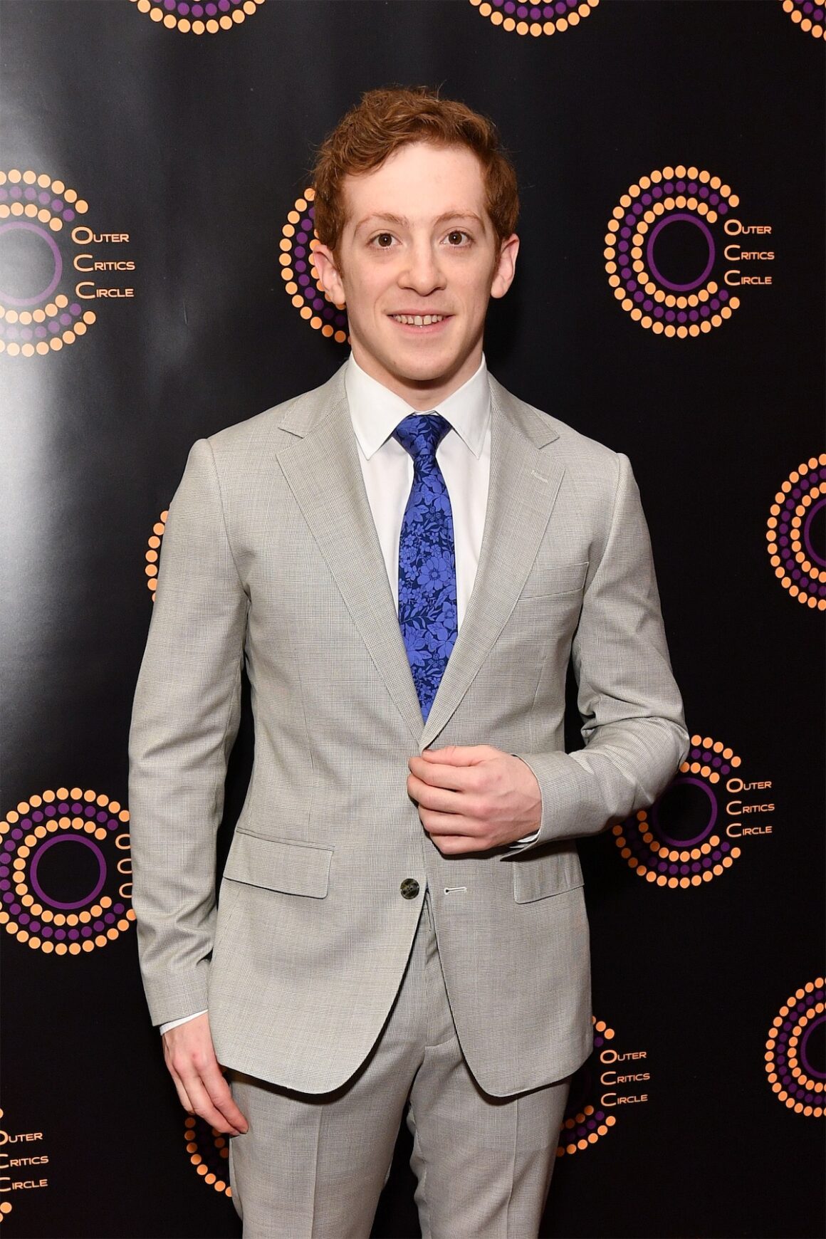 Ethan Slater 2018 Outer Critics Circle Theatre Awards