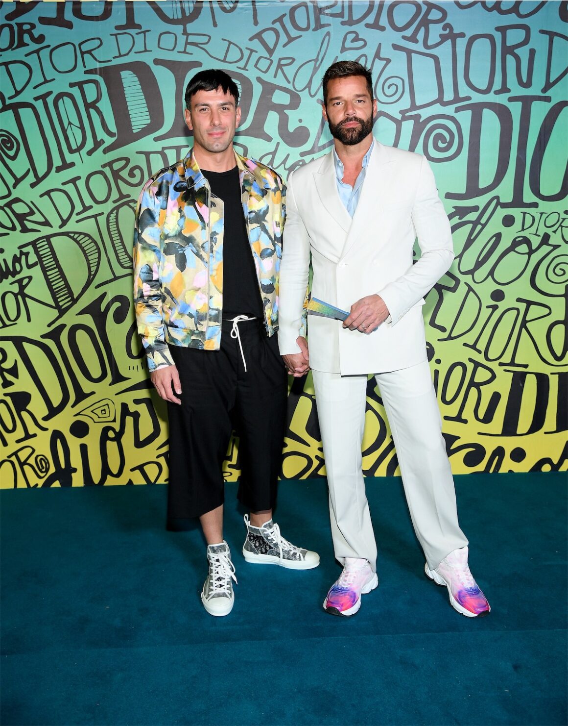 Jwan Yosef and Ricky Martin Dior Men Fall 2020 <a href=
